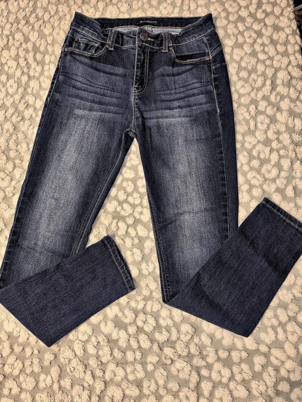 ENJEAN High Rise Classic Skinny Jeans Skinny Jeans in Blue Size US 9 / MEX 29 /